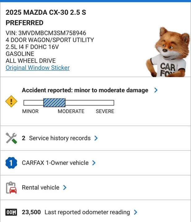 2025 Mazda CX-30 - Image 19 of 20