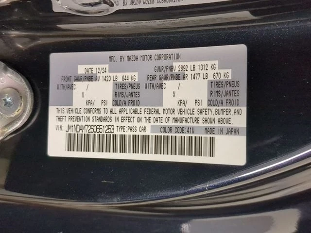 2025 Mazda ND MX-5 Miata - Image 27 of 28