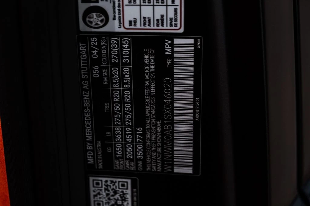 2025 Mercedes-Benz W465 G-Class - Image 24 of 24