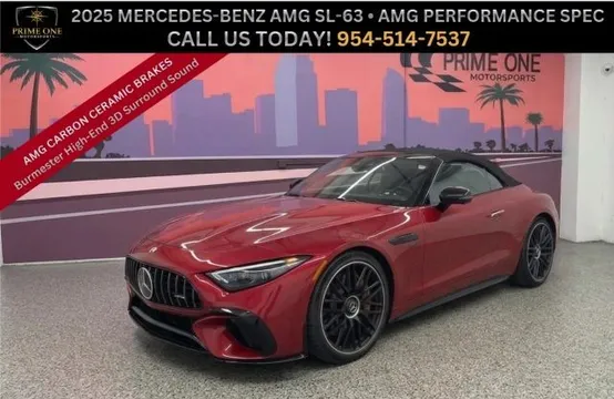 2025 Mercedes-Benz SLS AMG SL 63 Roadster 2D
