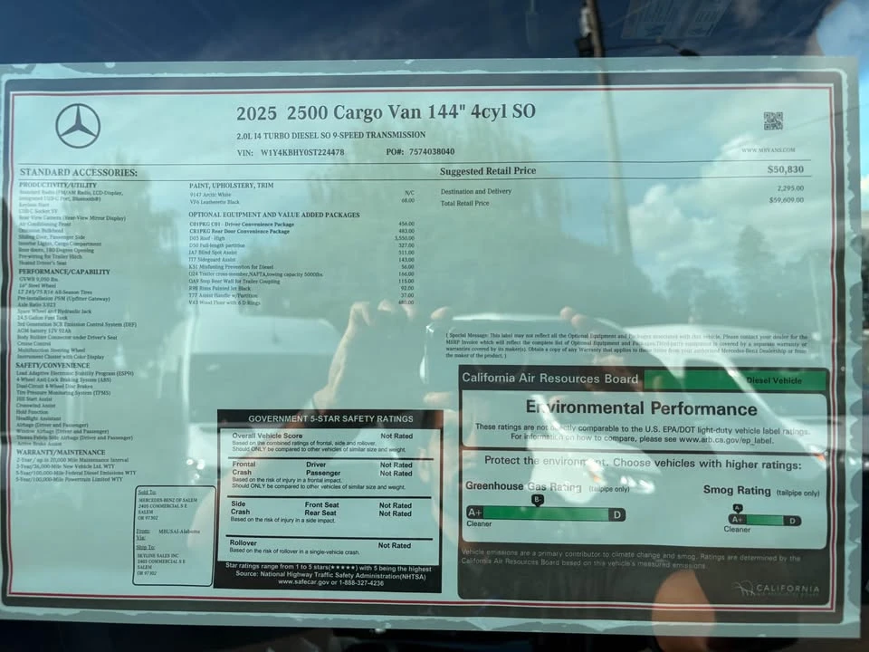 2025 Mercedes-Benz VS30 Sprinter - Image 10 of 10
