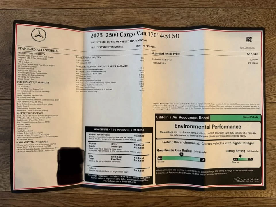 2025 Mercedes-Benz VS30 Sprinter - Image 18 of 18