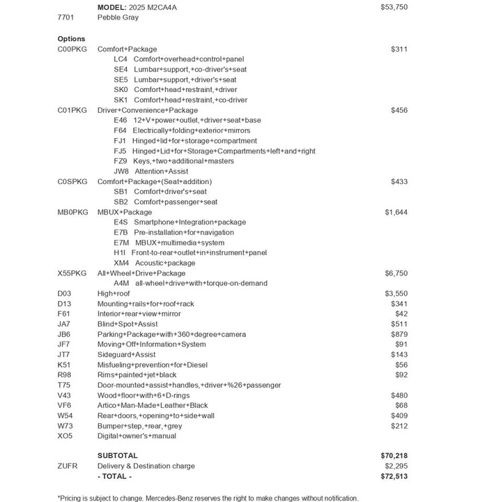 2025 Mercedes-Benz VS30 Sprinter - Image 20 of 20