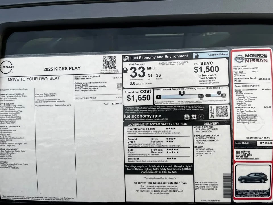 2025 Nissan Kicks - Image 5 of 5