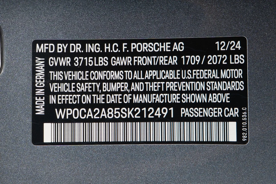 2025 Porsche 718 Boxster - Image 20 of 21