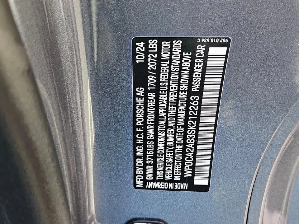 2025 Porsche 718 Boxster - Image 19 of 19
