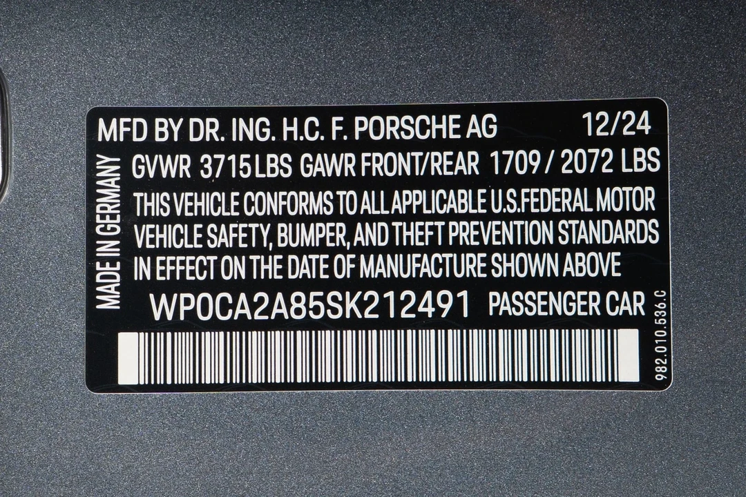 2025 Porsche 718 Boxster - Image 20 of 21