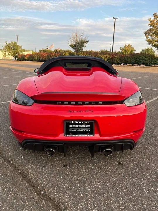 2025 Porsche 718 Boxster Spyder RS - Image 4 of 4