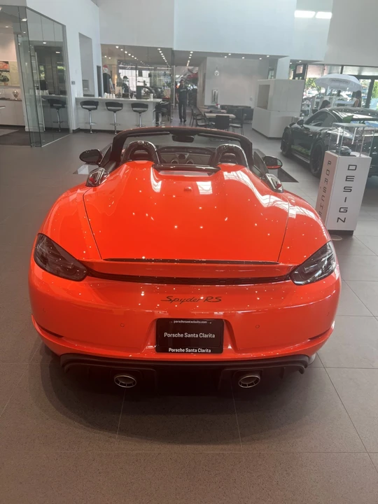 2025 Porsche 718 Boxster Spyder RS - Image 4 of 13