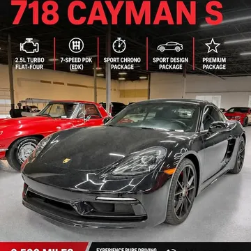 2025 Porsche 718 Cayman S