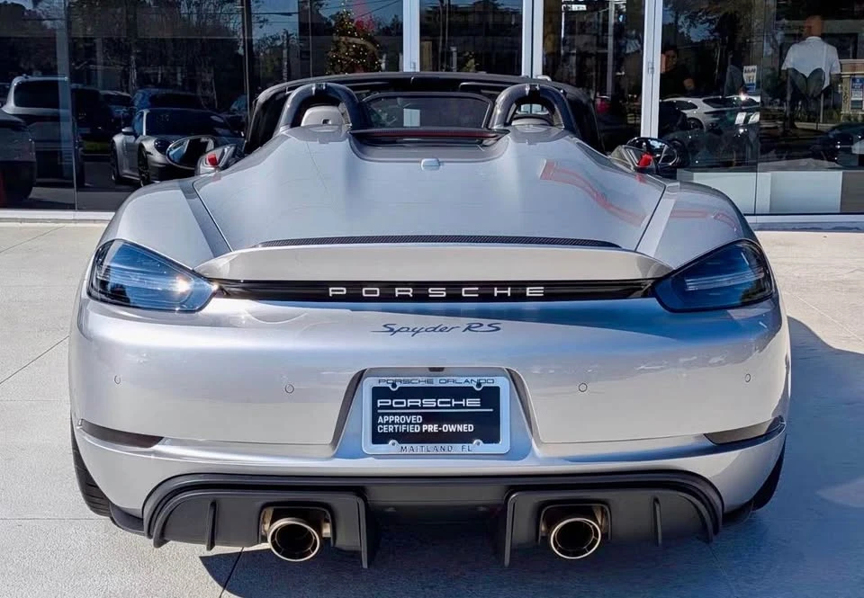 2025 Porsche 718 Boxster Spyder RS - Image 8 of 16