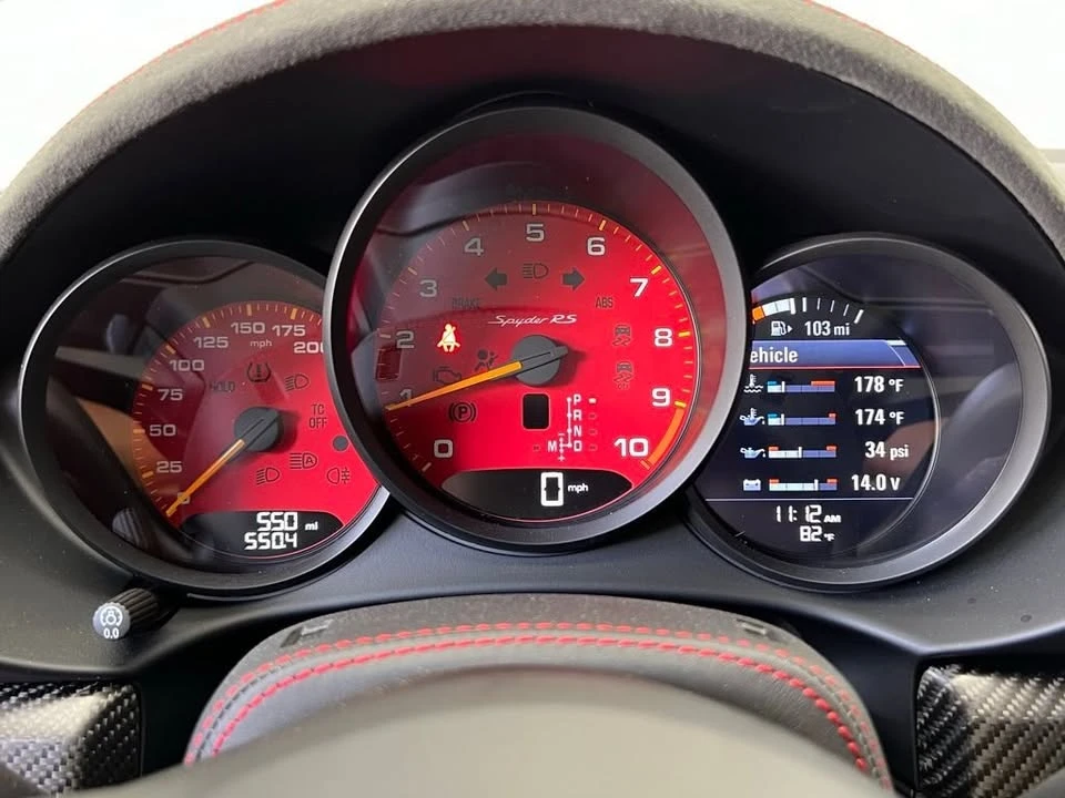 2025 Porsche 718 Boxster Spyder RS - Image 13 of 15