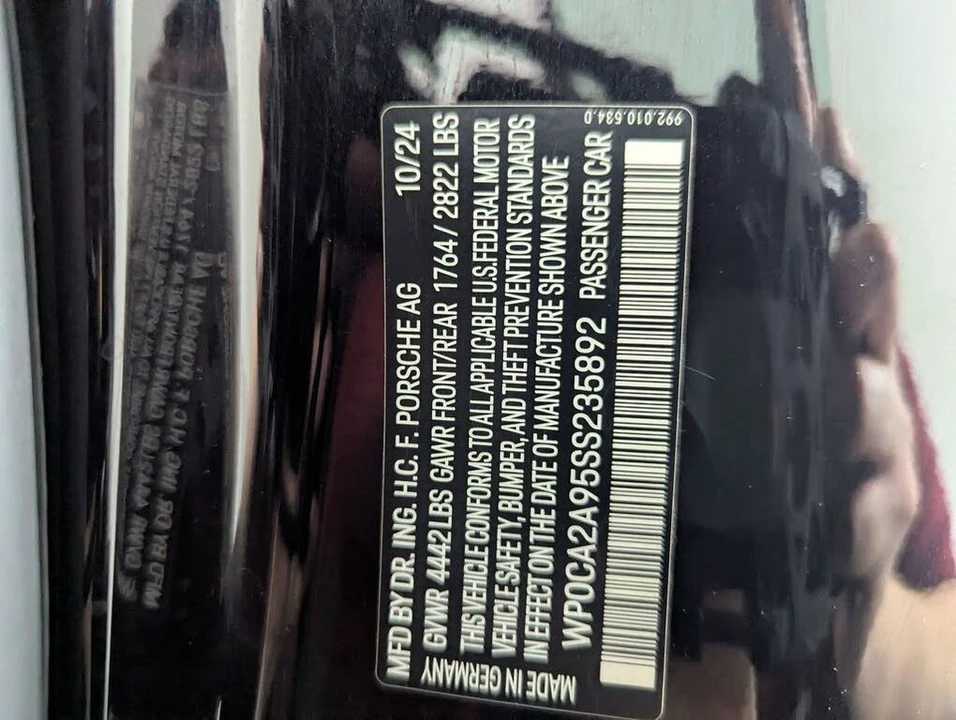 2025 Porsche 992 Carrera - Image 23 of 23