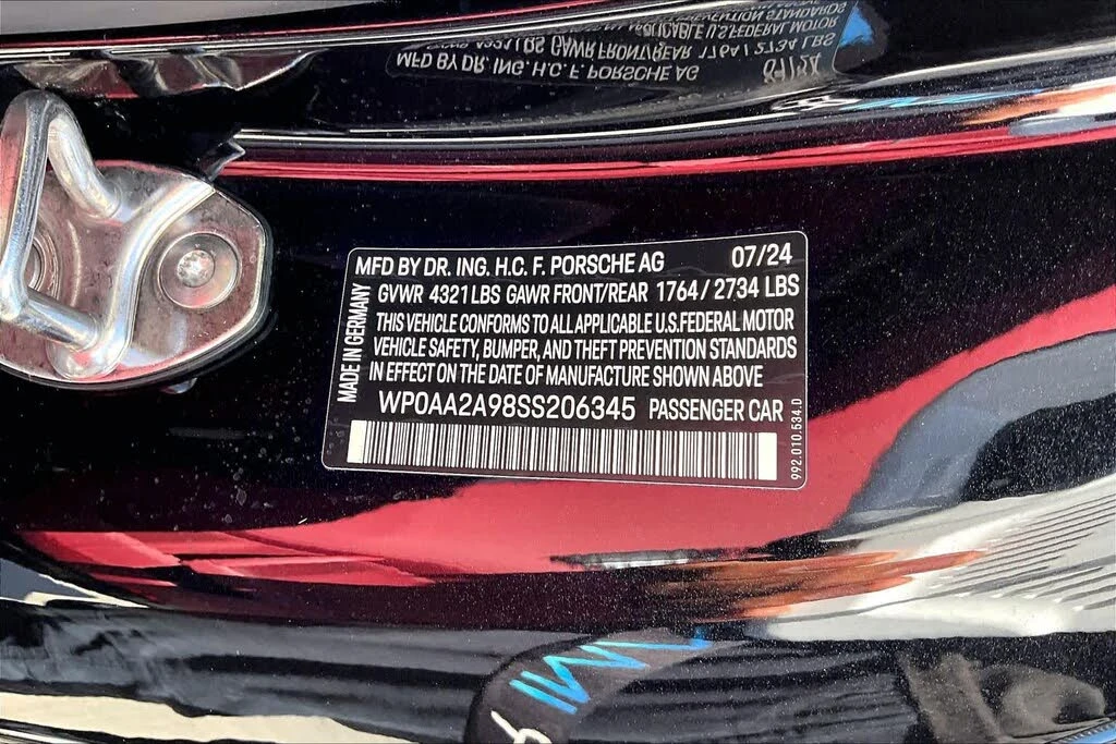 2025 Porsche 992 Carrera - Image 26 of 26