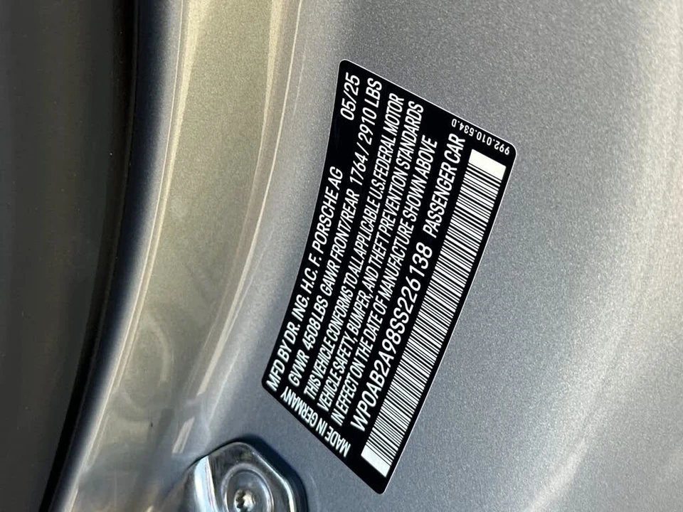 2025 Porsche 992 Carrera GTS - Image 30 of 30