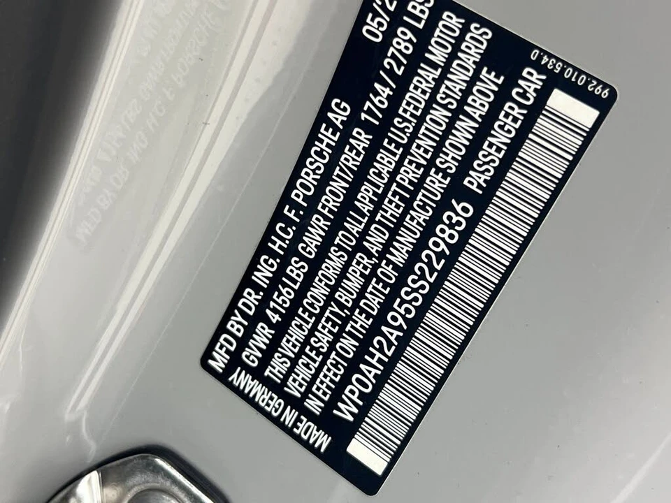 2025 Porsche 992 Carrera S - Image 28 of 29