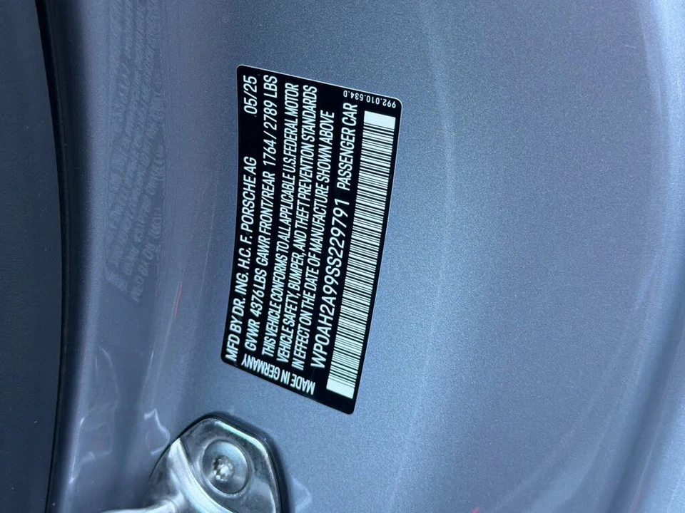 2025 Porsche 992 Carrera S - Image 27 of 28