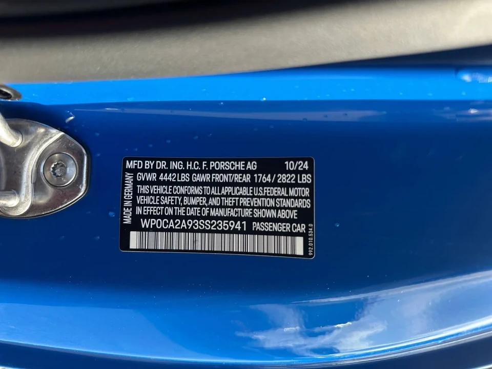 2025 Porsche 992 Carrera - Image 23 of 31