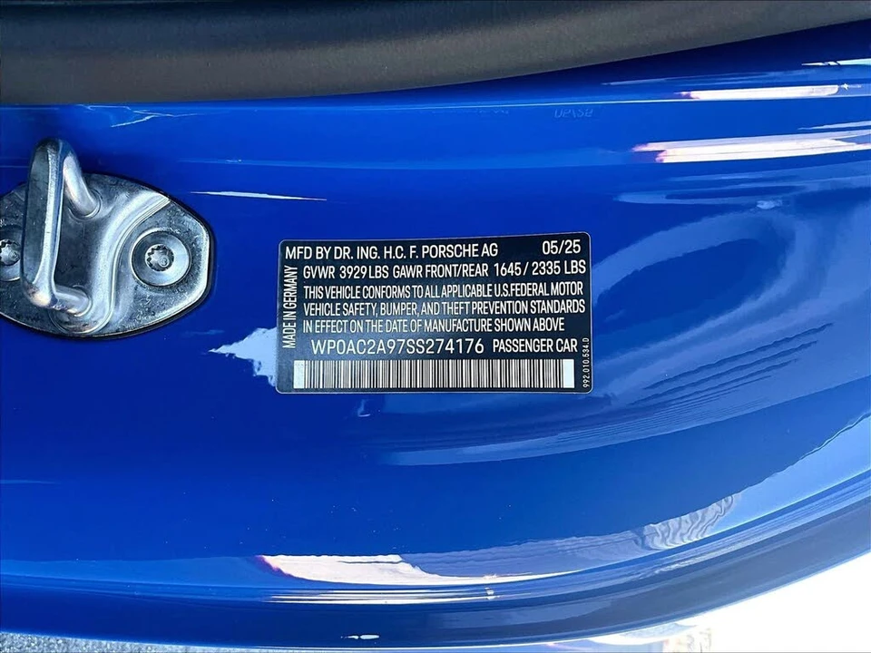 2025 Porsche 992 GT3 - Image 26 of 26