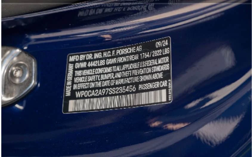 2025 Porsche 992 Carrera - Image 15 of 15