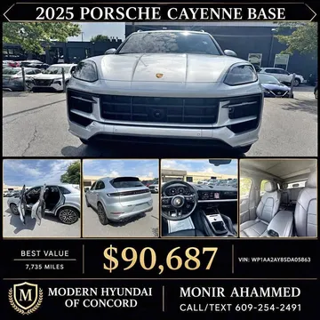 2025 Porsche Cayenne Sport Utility 4D