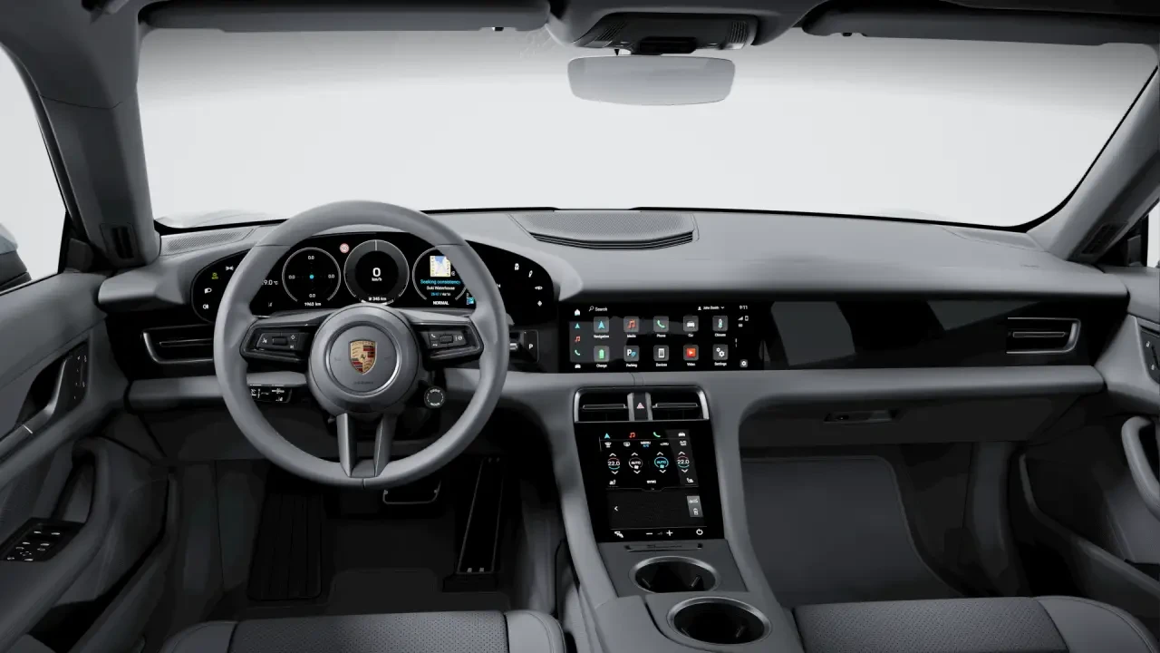 2025 Porsche Taycan 4S - Image 4 of 7
