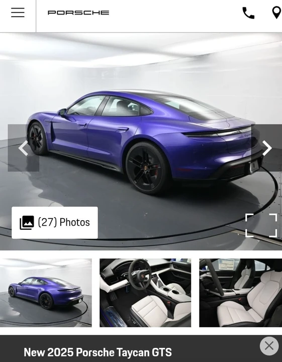 2025 Porsche Taycan GTS - Image 5 of 11
