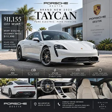 2025 Porsche Taycan