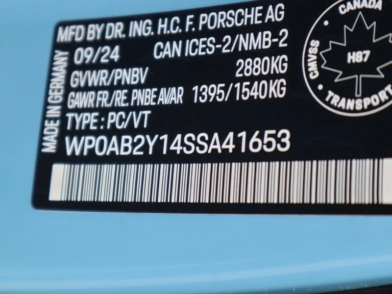 2025 Porsche Taycan 4S - Image 17 of 19