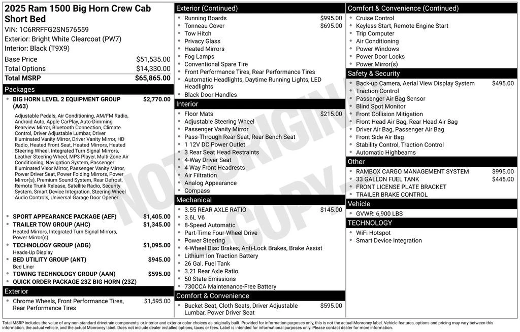 2025 Ram 1500 2nd Gen - Image 6 of 12