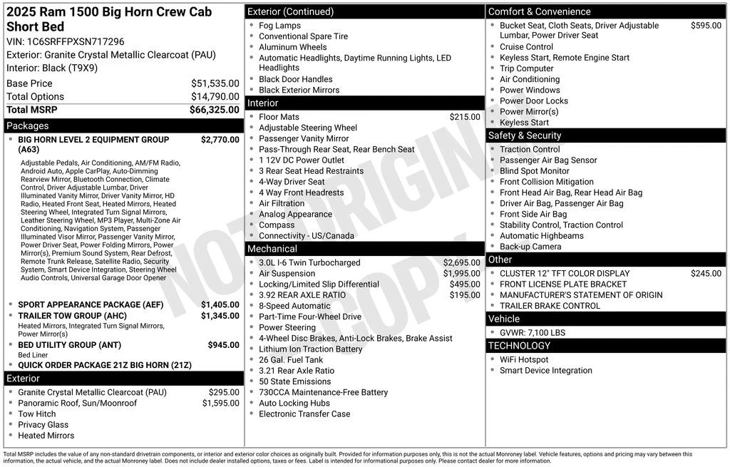 2025 Ram 1500 2nd Gen - Image 6 of 12