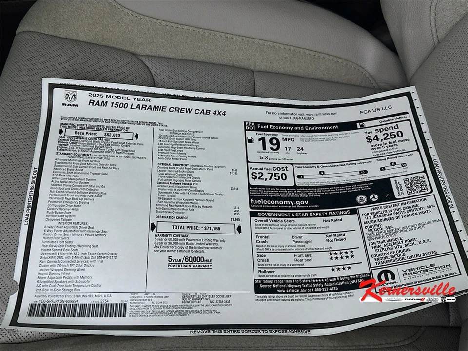 2025 Ram 1500 2nd Gen - Image 21 of 21