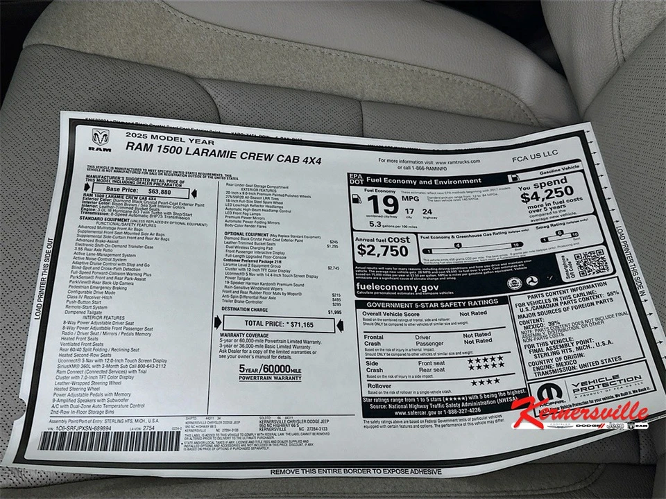 2025 Ram 1500 2nd Gen - Image 20 of 21
