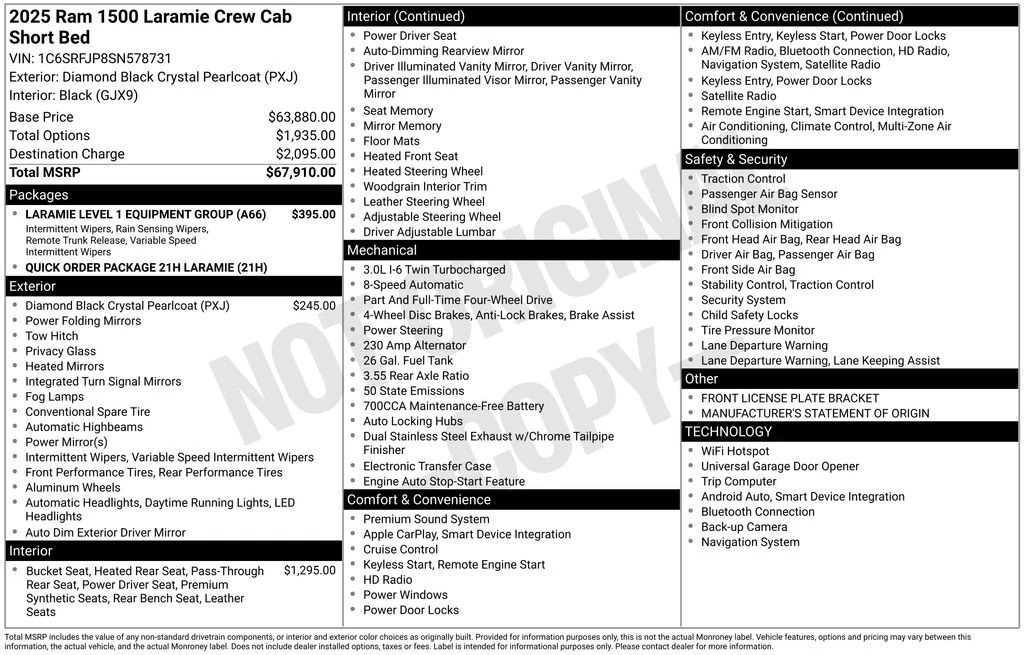 2025 Ram 1500 2nd Gen - Image 7 of 12