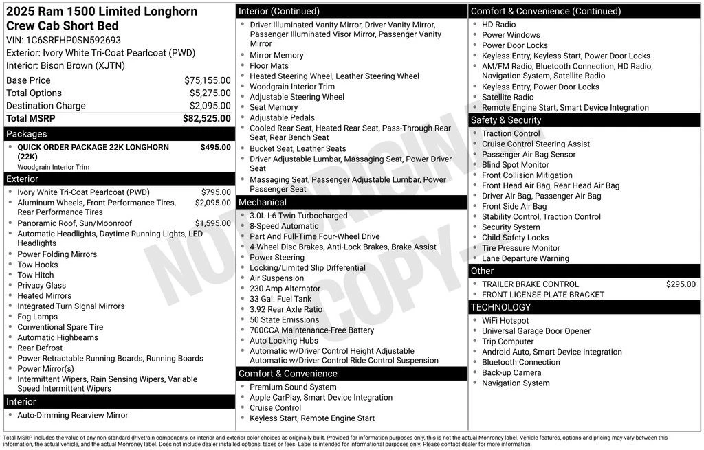 2025 Ram 1500 2nd Gen - Image 4 of 12
