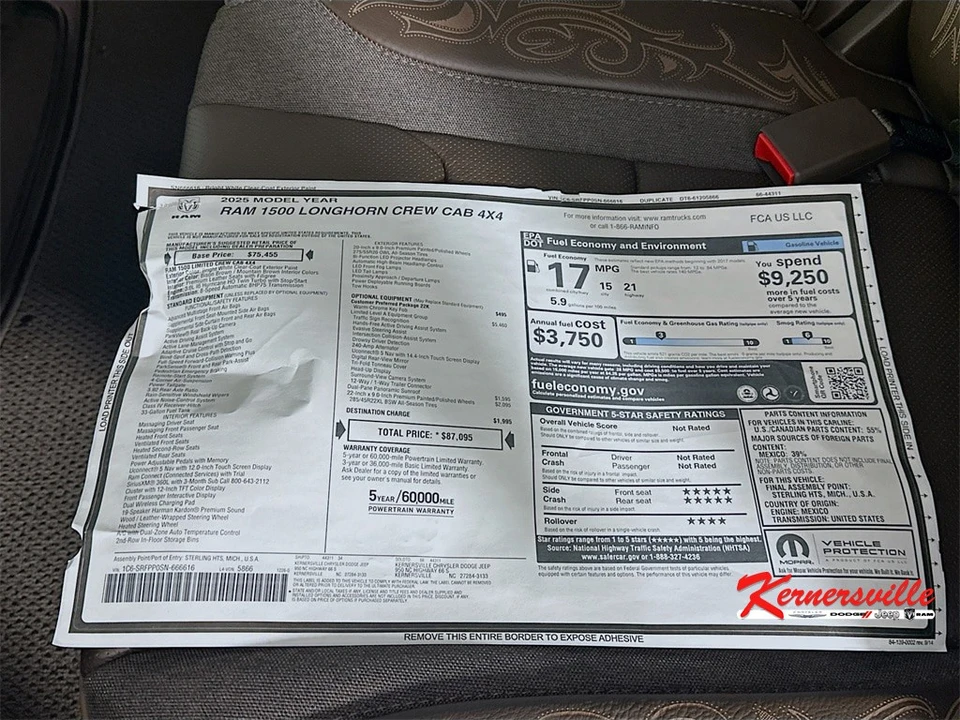 2025 Ram 1500 2nd Gen - Image 21 of 21