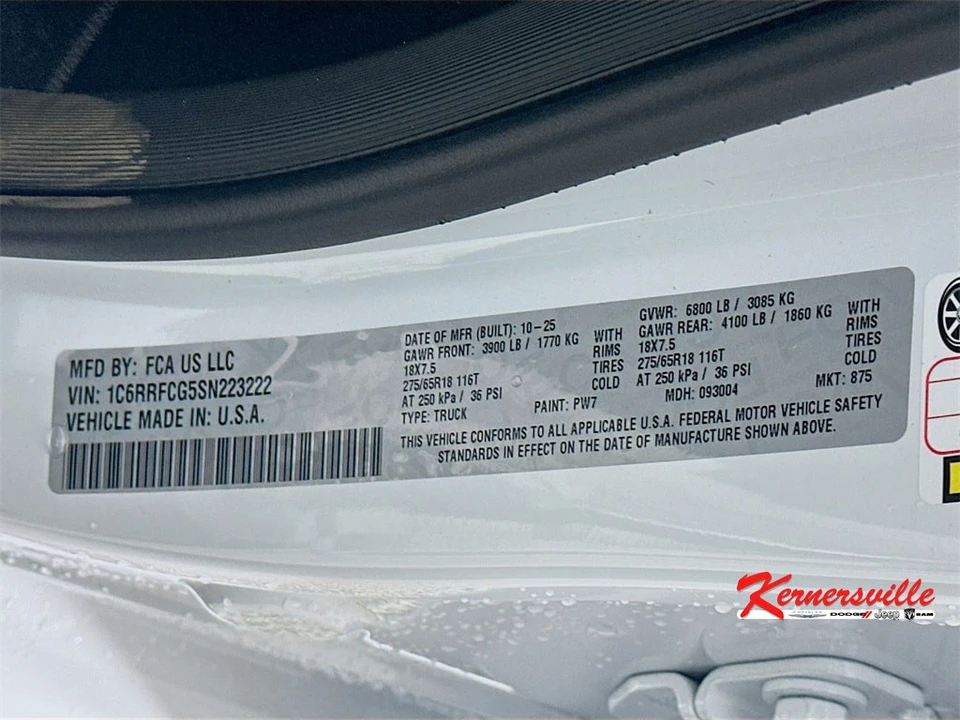 2025 Ram 1500 2nd Gen - Image 18 of 21