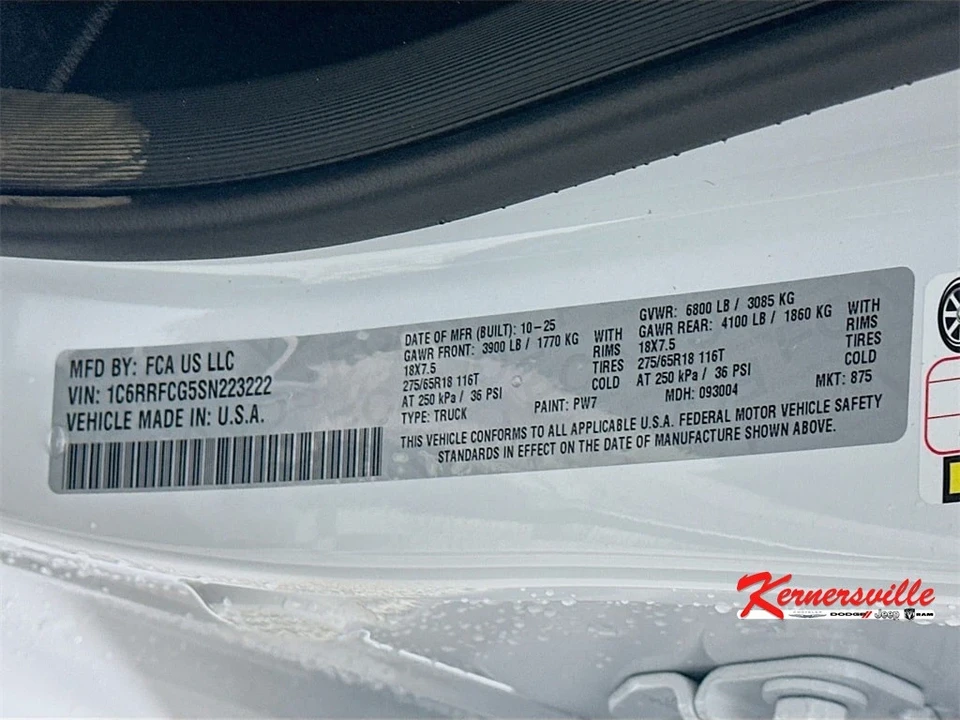 2025 Ram 1500 2nd Gen - Image 17 of 21