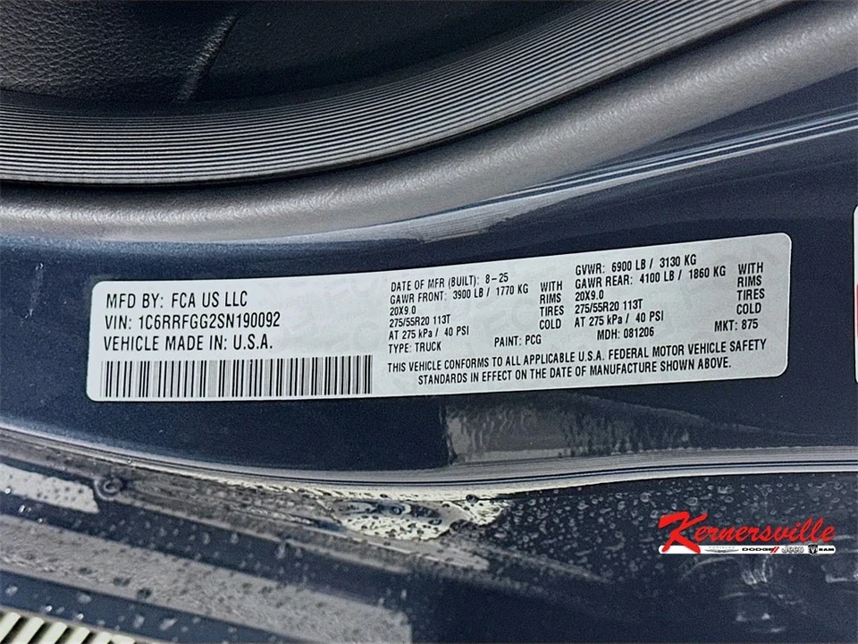 2025 Ram 1500 2nd Gen - Image 19 of 21