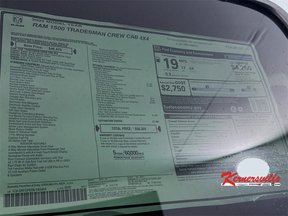 2025 Ram 1500 2nd Gen - Image 20 of 21