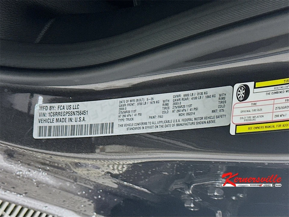 2025 Ram 1500 2nd Gen - Image 20 of 21