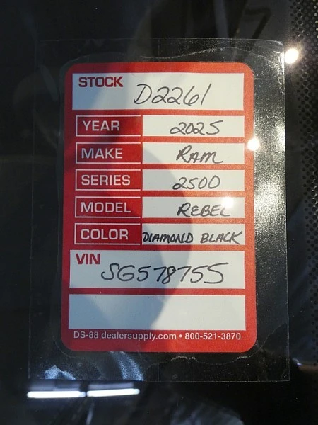 2025 Ram 2500 - Image 31 of 31