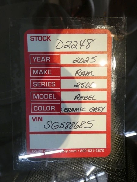 2025 Ram 2500 - Image 31 of 31