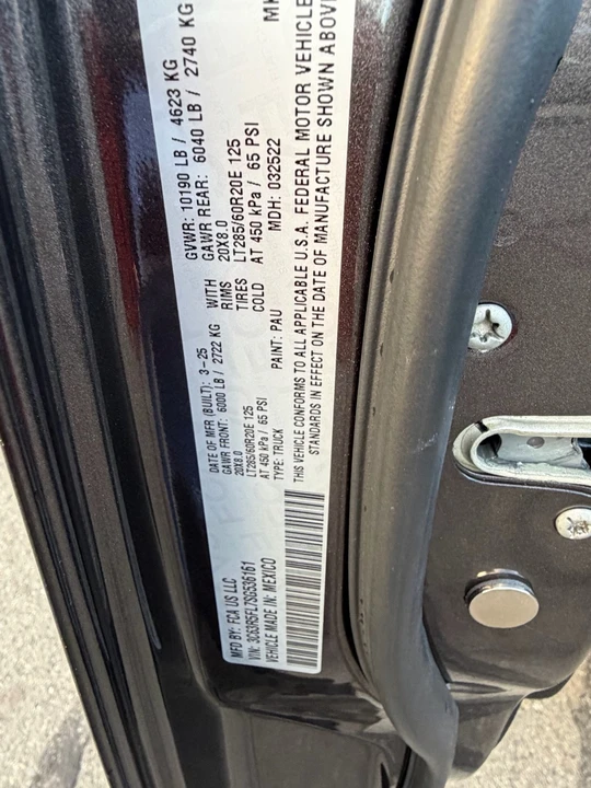 2025 Ram 2500 - Image 20 of 21