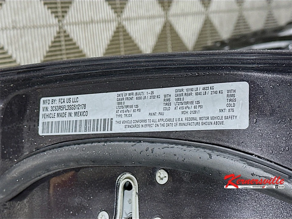 2025 Ram 2500 - Image 19 of 21