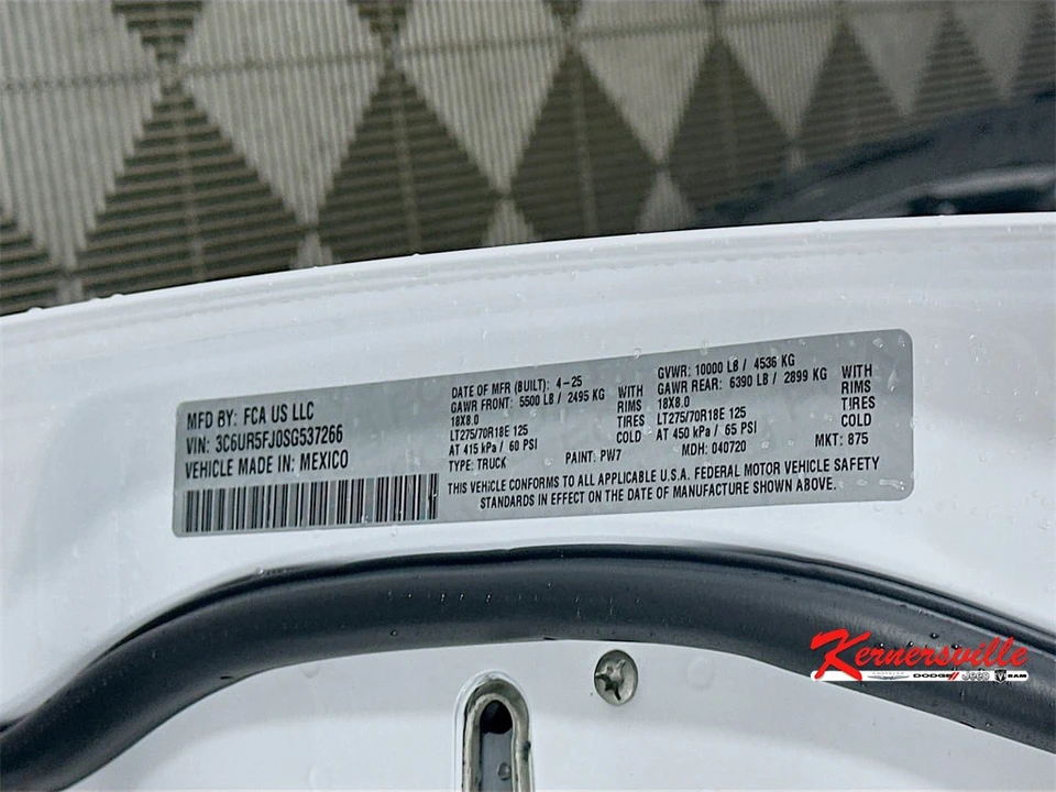 2025 Ram 2500 - Image 19 of 21