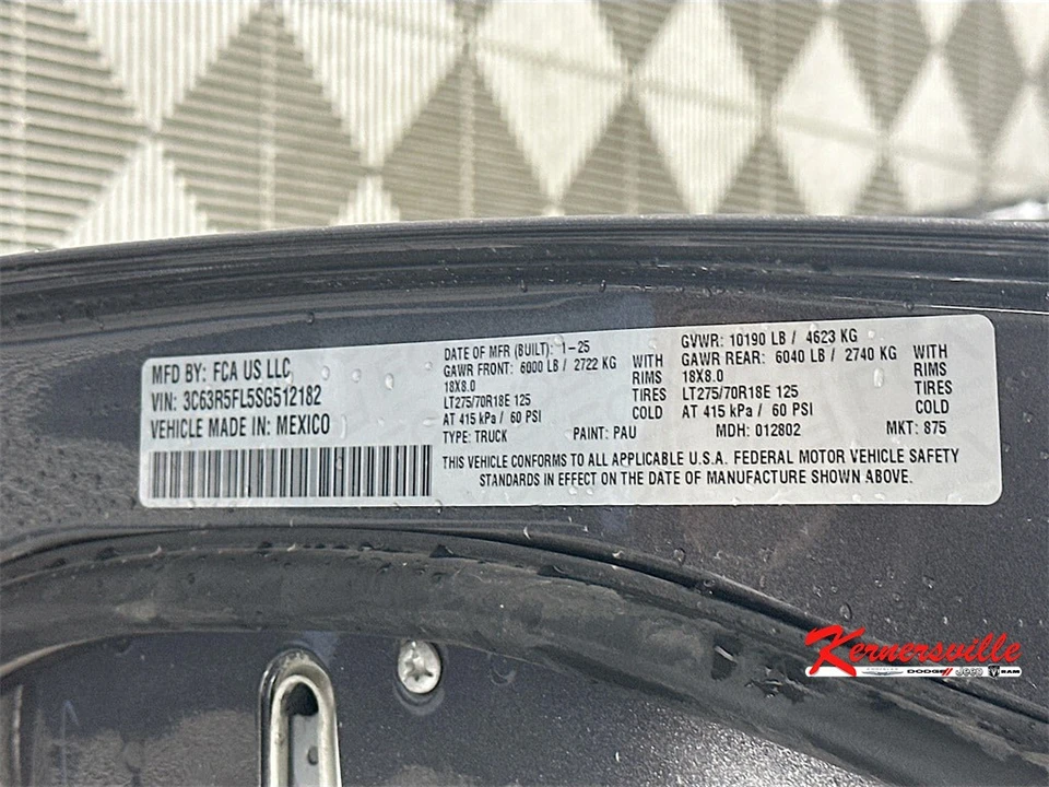 2025 Ram 2500 - Image 19 of 21