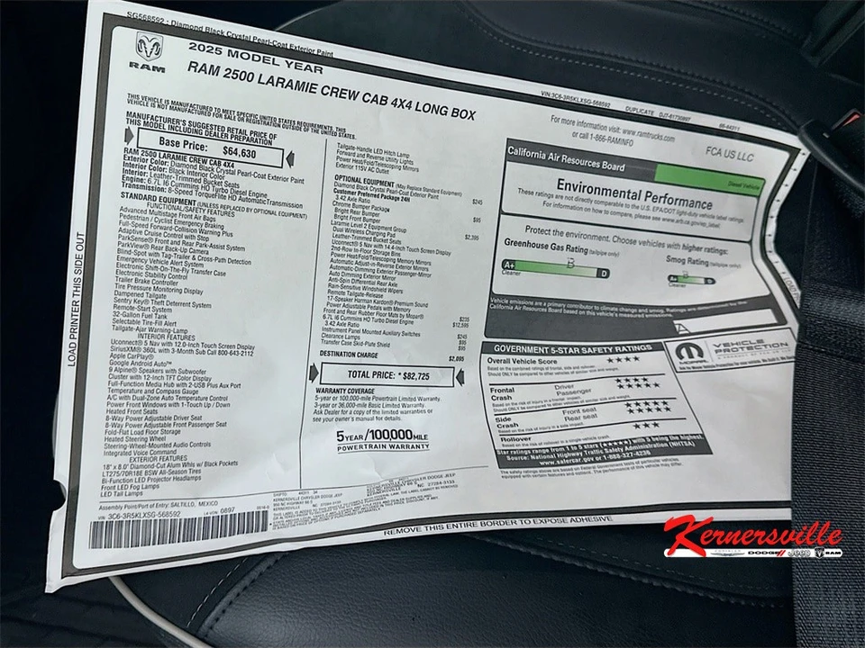 2025 Ram 2500 - Image 21 of 21