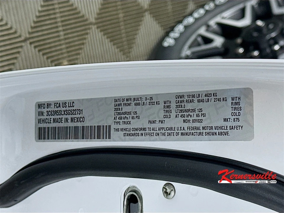 2025 Ram 2500 - Image 19 of 21