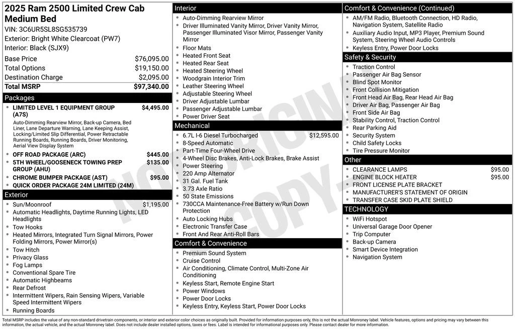 2025 Ram 2500 - Image 4 of 31